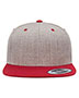 Heather Grey/ Red