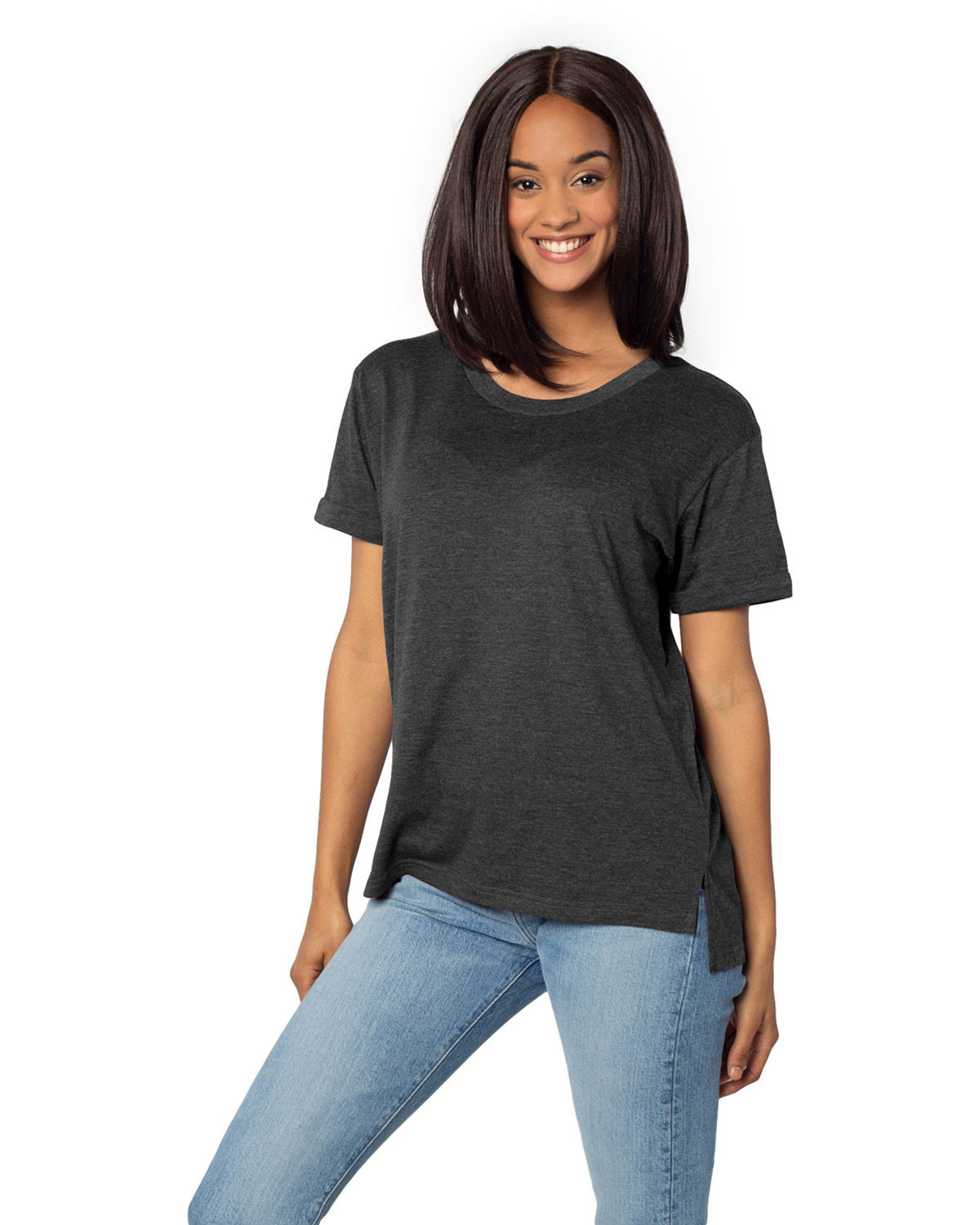 chicka-d 2108CK Ladies' Must Have T-Shirt – BigNTall
