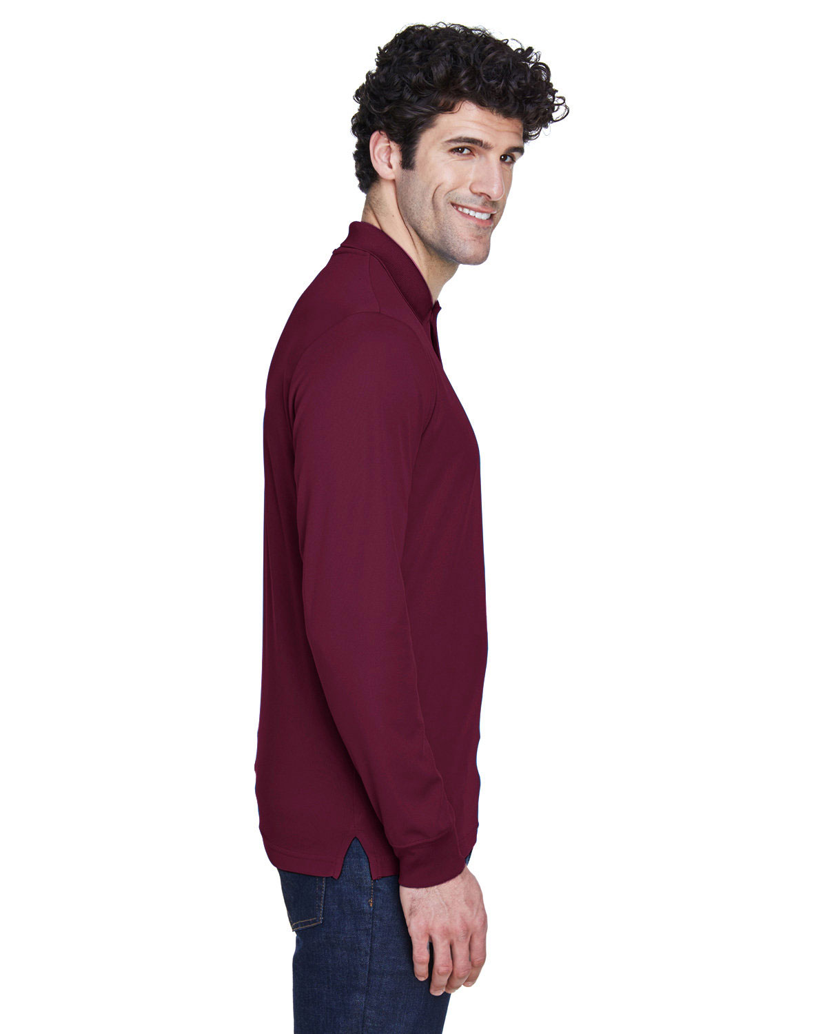 Core 365 88192 Men Pinnacle Performance Long-Sleeve Pique Polo – BigNTall