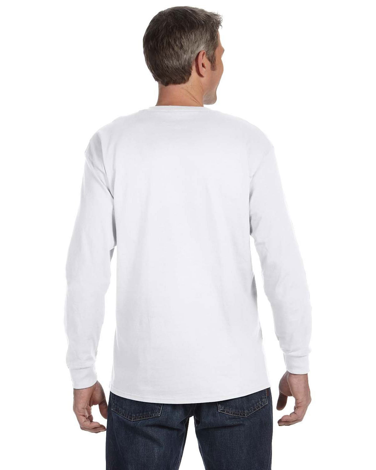 Gildan Heavy Cotton Long Sleeve T-Shirt – Blank Tee For Men, Regular Fit, Sizes S To 3XL