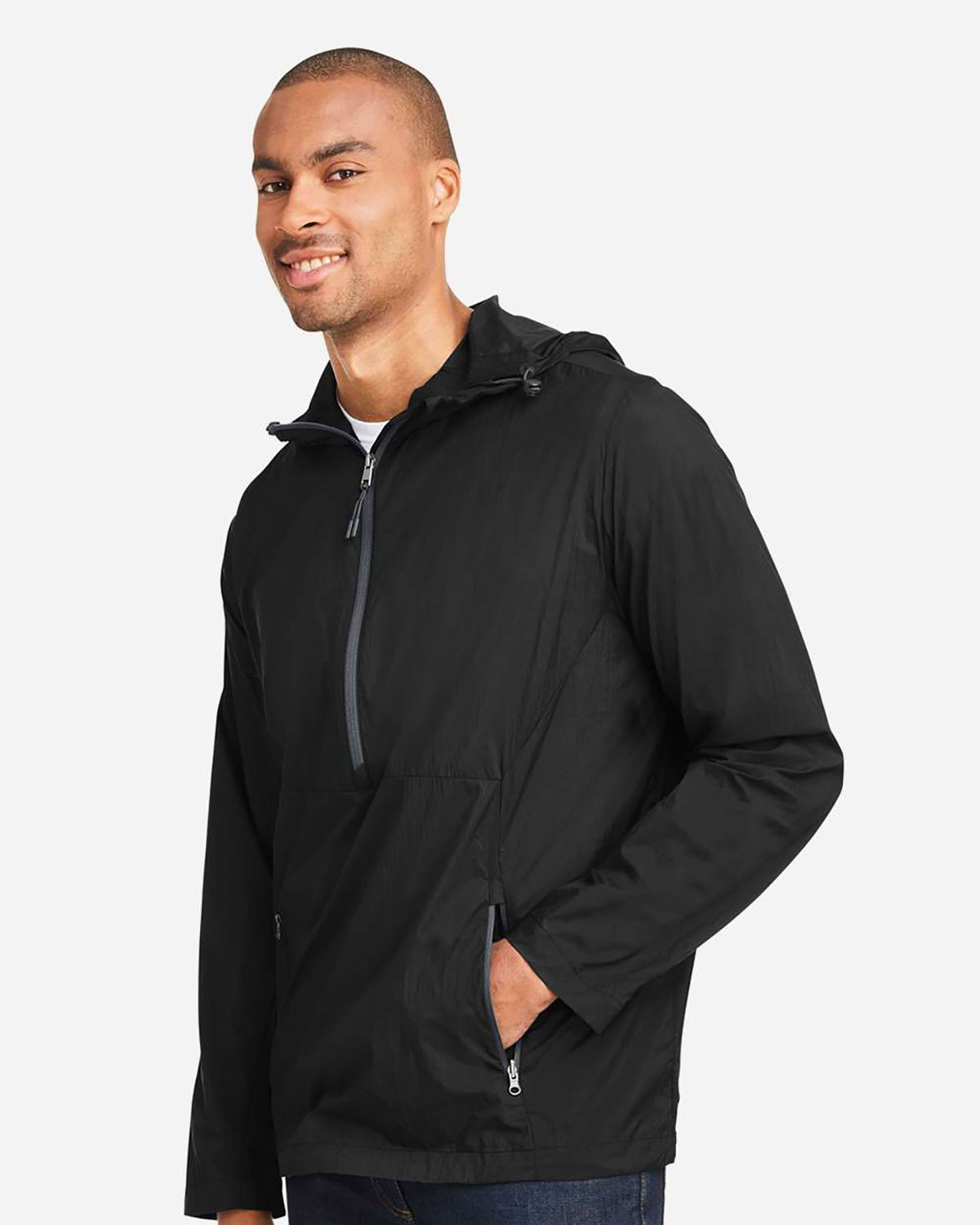 North End NE810 Men's Aura Lightweight Packable Anorak – BigNTall