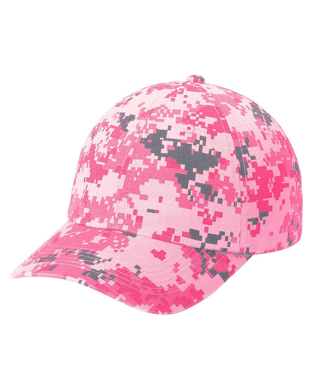 Port Authority Digital Ripstop Camouflage Cap - Low Profile Cotton Camo Hat (C925) - View #7