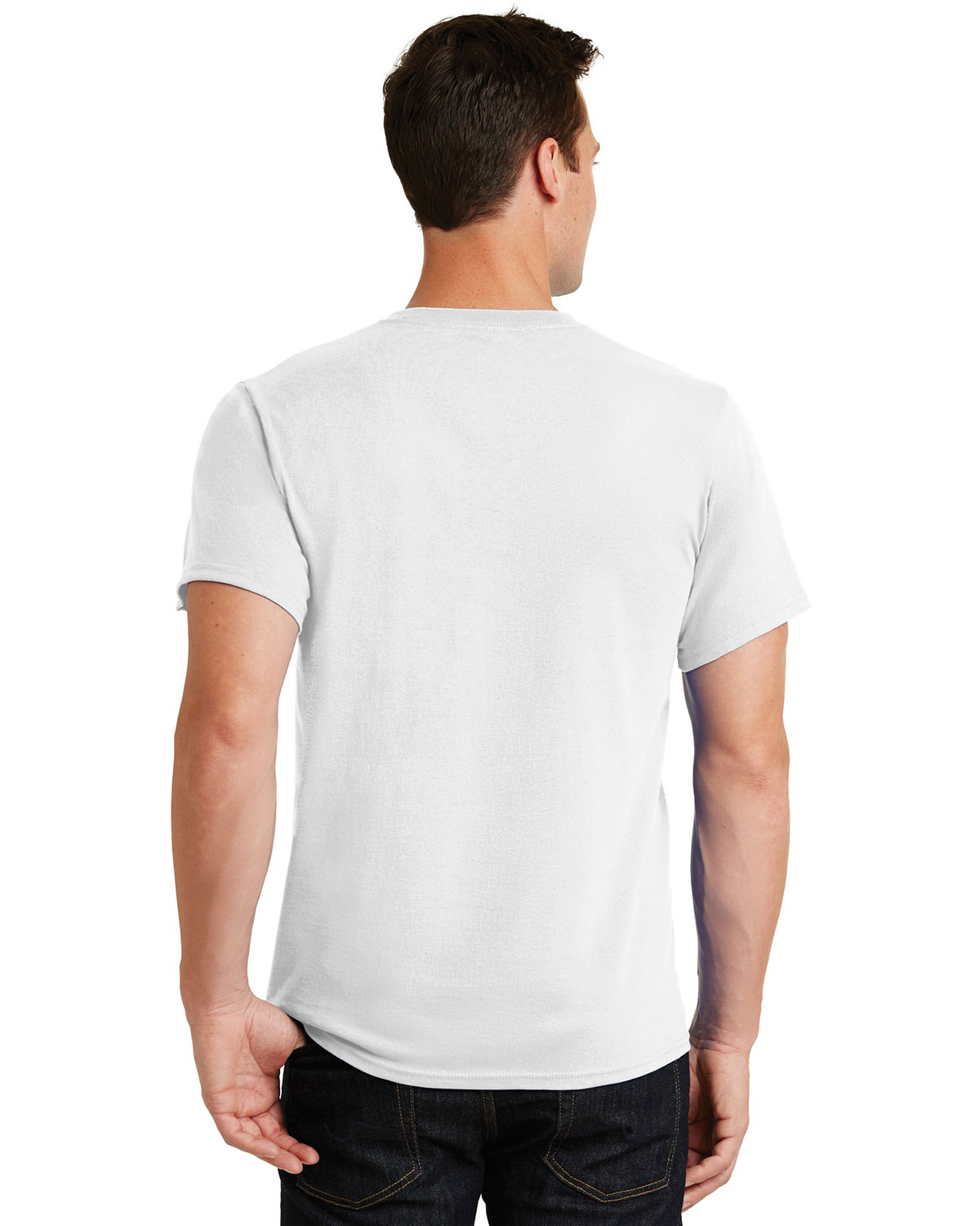 Port & Company PC61 Men 100% Cotton Essential T Shirt-BigNTallApparel.com