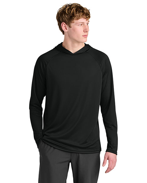 A4 A4N3409 Cooling Performance Long Sleeve Hooded Tee