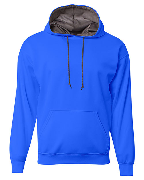 A4 N4279 Men 's Sprint Tech Fleece Hooded Sweatshirt