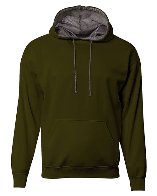 A4 N4279 Sprint Fleece Hooded Sweatshirt