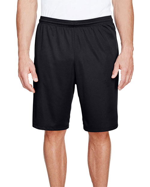 A4 N5338 Men 's 9" Inseam Pocketed Performance Shorts