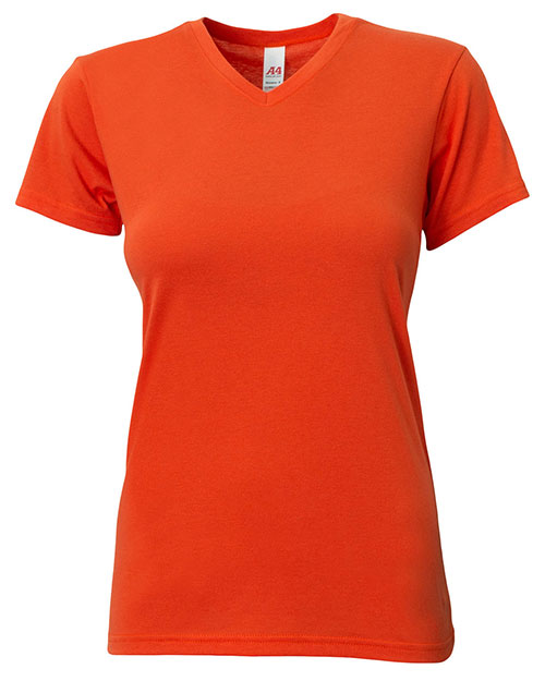 A4 NW3013  Ladies' Softek V-Neck T-Shirt