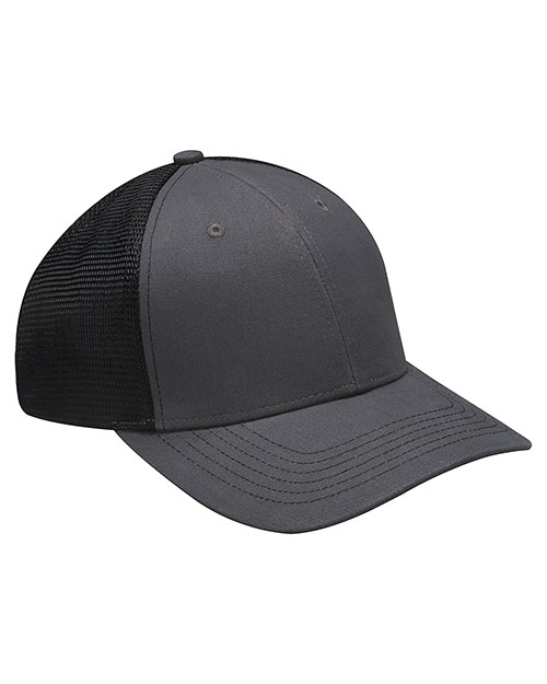Adams PR102 Brushed Cotton/Soft Mesh Trucker Style Cap