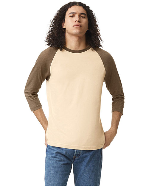 American Apparel 2003CVC Unisex CVC Raglan T-Shirt