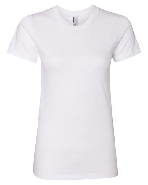 American Apparel 2102US Women’s USA-Made Fine Jersey Tee