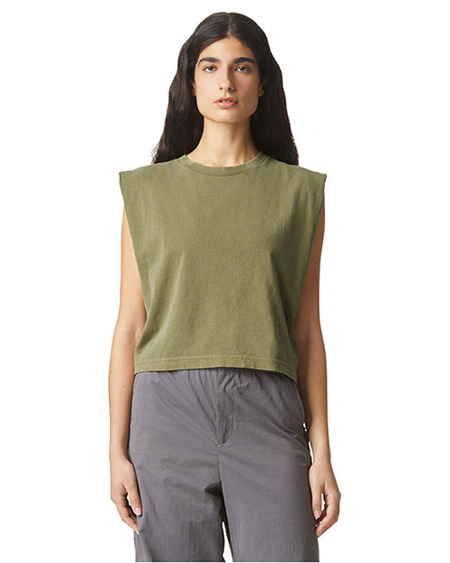 American Apparel 307GD Women's Garment-Dyed Heavyweight Muscle Tee