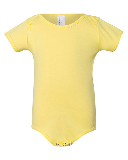 American Apparel 4001W Infant Baby Rib Onesie