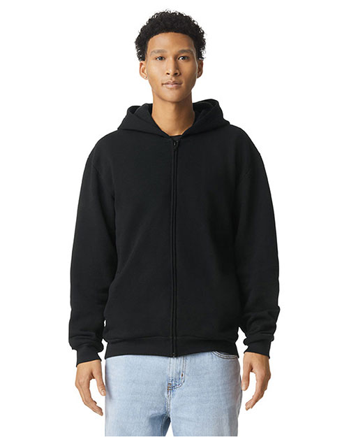 American Apparel RF497 Unisex ReFlex Fleece Full-Zip Hoodie Sweatshirt