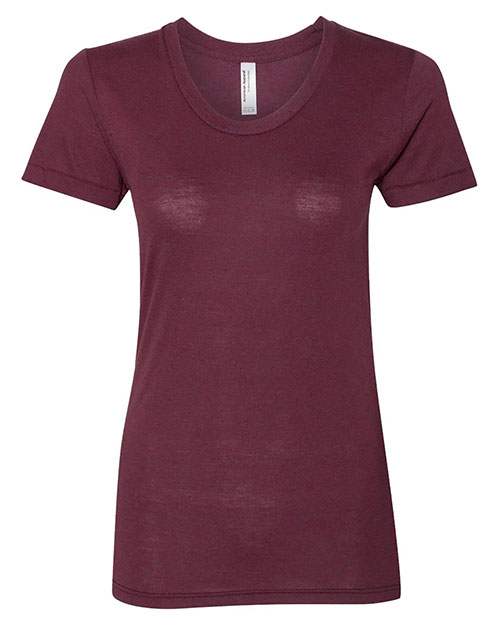 American Apparel TR301W Women’s Triblend Track Tee