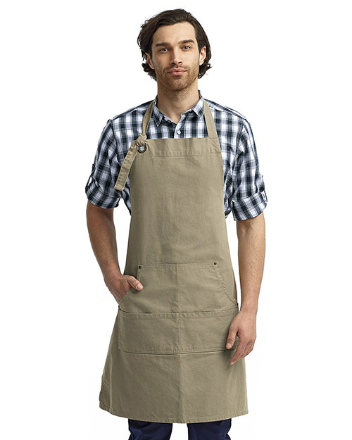 Artisan Collection by Reprime RP137 Men Unisex "Calibre" Heavy Cotton Canvas Pocket Apron