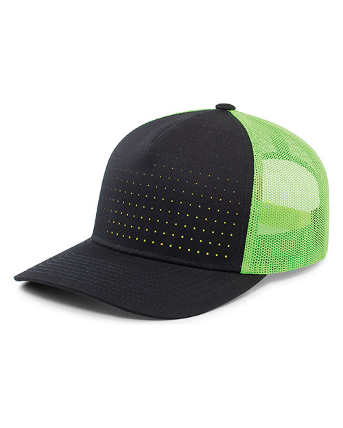 Augusta Sportswear 105P  Perforated 5-Panel Trucker Snapback Cap