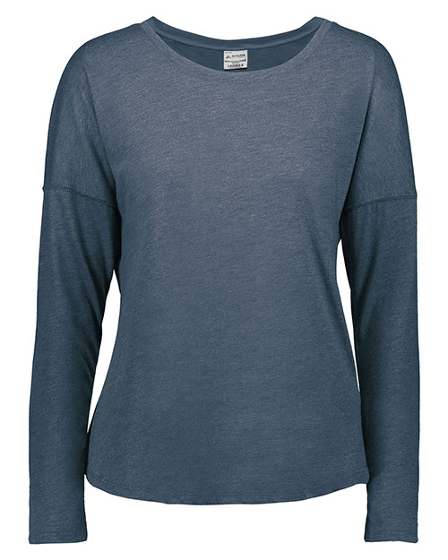 Augusta Sportswear 3077 Ladies Lux Tri-Blend Long Sleeve Tee