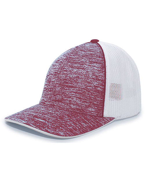 Augusta Sportswear 406F Aggressive Heather Trucker PacFlex Cap