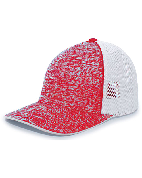 Augusta Sportswear 406F Aggressive Heather Trucker PacFlex Cap