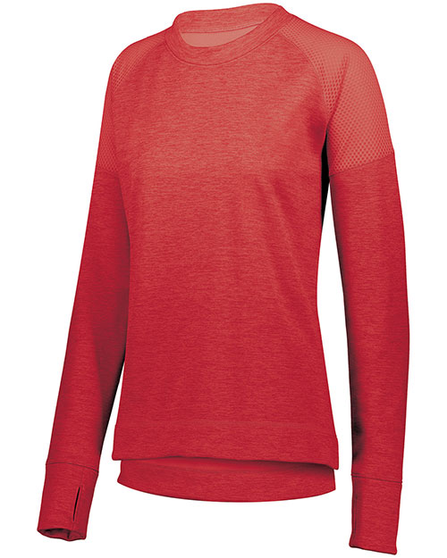 Augusta Sportswear 5575 Ladies Zoe Tonal Heather Pullover