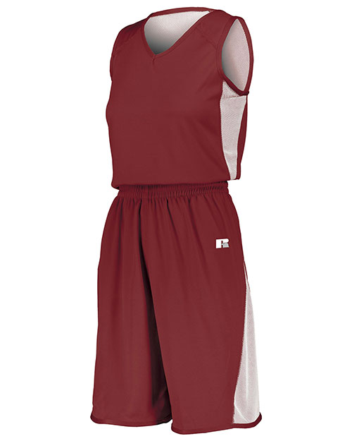 Augusta Sportswear 5R6DLX Ladies Undivided Single Ply Reversible Shorts