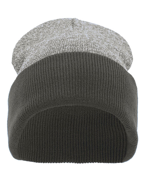 Augusta Sportswear 651K  Heather Two-Tone Cuff Beanie