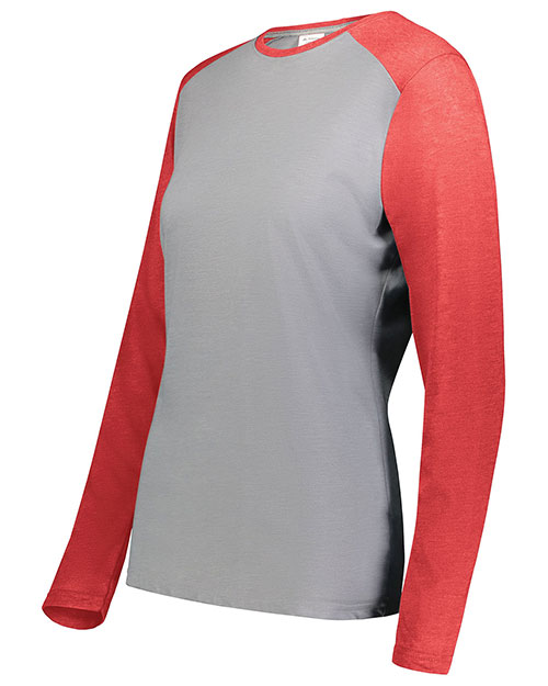 Augusta Sportswear 6883 Ladies Gameday Vintage Long Sleeve Tee