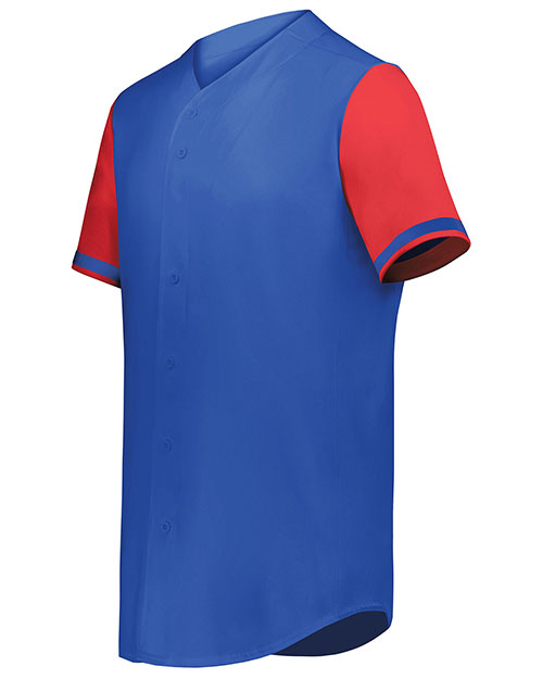 Augusta Sportswear 6909  Cutter+ Full Button Baseball Jersey