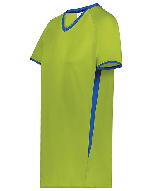 Augusta Sportswear 6916 Girls Cutter+ V-Neck Jersey