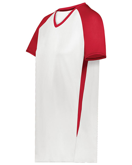 Augusta Sportswear 6916 Girls Cutter+ V-Neck Jersey