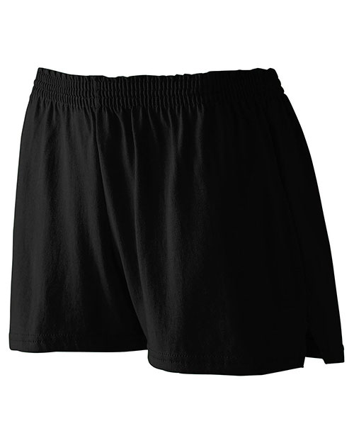 Augusta Sportswear 987 Ladies Junior Fit Jersey Shorts