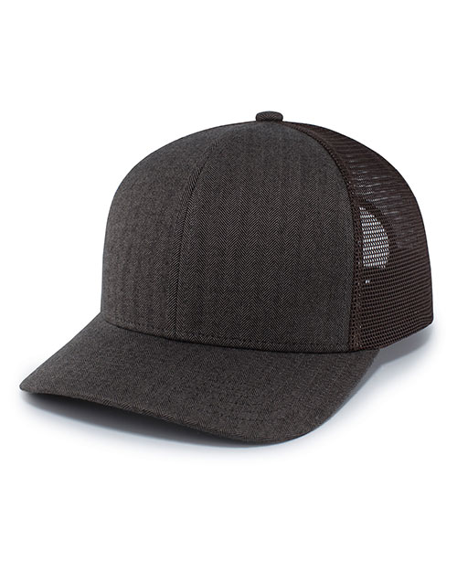 Augusta Sportswear P124  Herringbone Trucker Cap