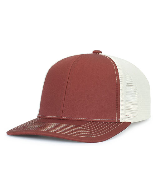 Augusta Sportswear P151S Contrast Stitch Trucker PacFlex Snapback Cap
