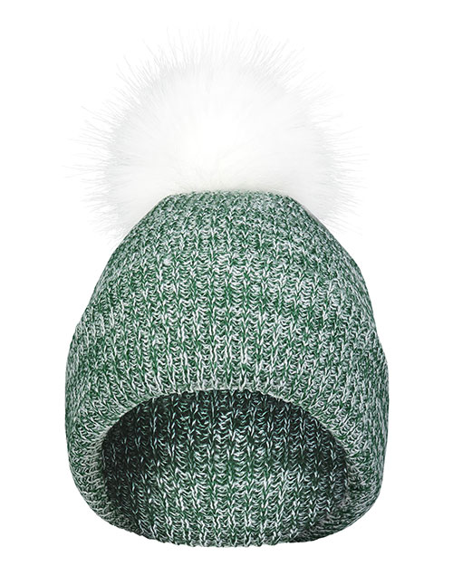 Augusta Sportswear P604K Faux Fur Pom Beanie