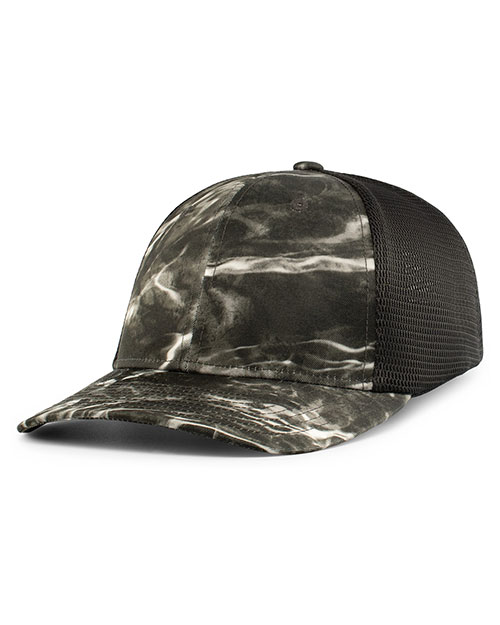 Augusta Sportswear P691 Mossy OakÂ® Low-Profile Trucker PacFlex Cap