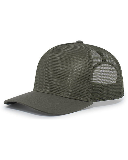 Augusta Sportswear P724  5-Panel Mesh Overlay Trucker Snapback