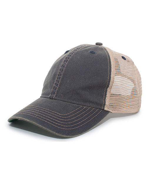 Augusta Sportswear V37 Vintage "Dirty" Trucker Snapback Cap