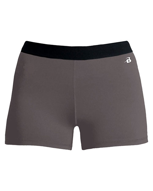 Badger 2629 Girls' Pro-Compression Shorts