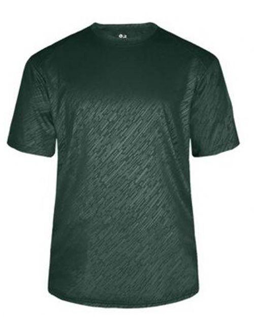 Badger 4131 Line Embossed T-Shirt