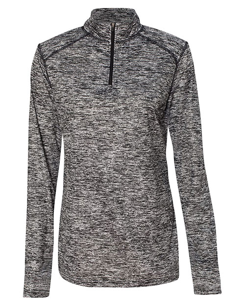 Badger 4193  Women's Blend Quarter-Zip Pullover
