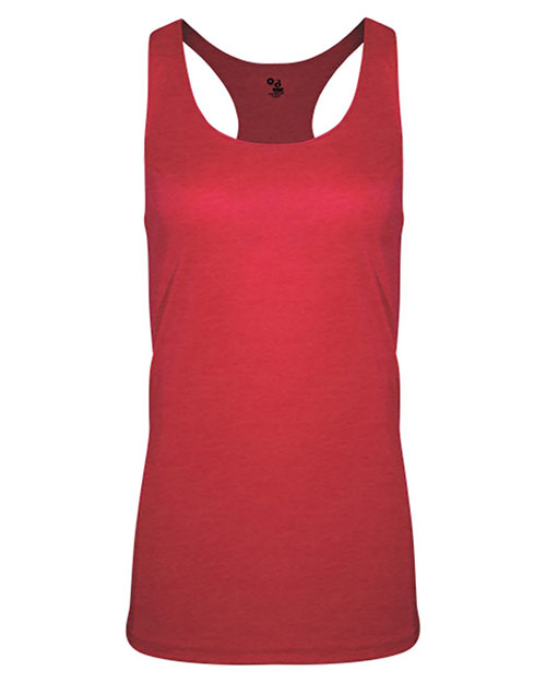 Badger 4966 Women's Triblend Racerback