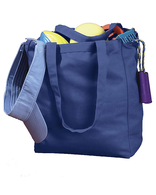 BAGedge BE008 Women 12 oz. Canvas Book Tote