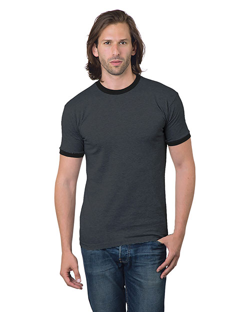 Bayside 1800 USA-Made Ringer Tee