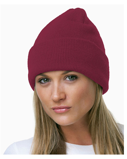 Bayside BA3825 Women 100% Acrylic Knit Cuff Beanie