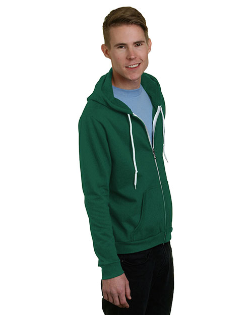 Bayside BA875  Unisex Full-Zip Fashion Hooded Sweatshirt