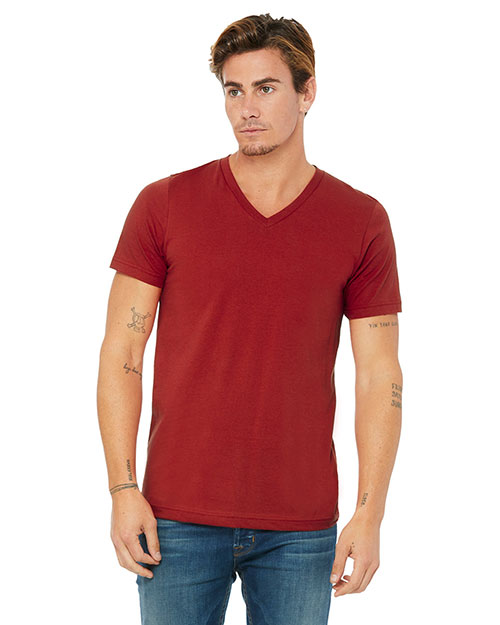 Bella + Canvas 3005 Men Unisex Jersey Short-Sleeve V-Neck T-Shirt