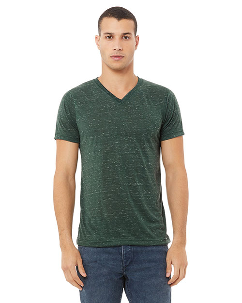 Bella + Canvas 3655  Textured Jersey V-Neck Tee