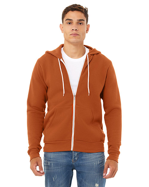 Bella + Canvas 3739 Sponge Fleece Full-Zip Hoodie