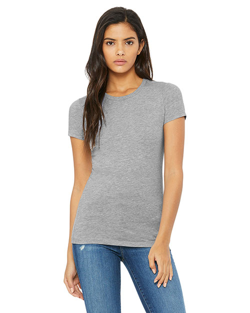 Bella 6004 Women The Favorite T-Shirt Athletic Heather at bigntallapparel